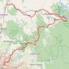 Trace GPS Tallarook - Eildon - Hurstbridge, itinéraire, parcours