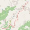Trace GPS Le Quermoz - traversée Grand Naves-La Coire, itinéraire, parcours