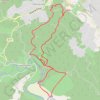 Trace GPS Lorgues-Les Girards-Vallon de San Peyre, itinéraire, parcours