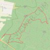 Trace GPS Partie ouest des Monts de Fay, itinéraire, parcours