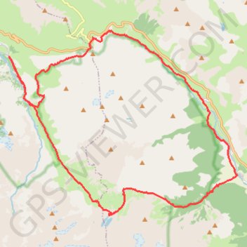Trace GPS Tour des Combeynot (Ecrins), itinéraire, parcours