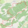 Trace GPS Col de la Mort d'Imbert, itinéraire, parcours