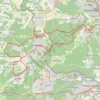 Trace GPS Porcelette - Ludweiler Allemagne, itinéraire, parcours