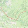 Trace GPS Étape 1 - Aubrac - Entraygues-sur-Truyère, itinéraire, parcours