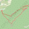 Trace GPS Le Cap Noir et Roche Verre Bouteille depuis Dos d'Âne, itinéraire, parcours