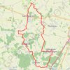 Trace GPS Autour de Saint-Valérien, itinéraire, parcours