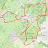 Trace GPS De Taluyers aux landes de Montagny, itinéraire, parcours