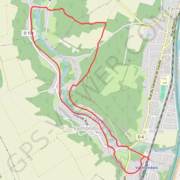 Trace GPS Le sentier des Bruyères, itinéraire, parcours