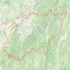 Trace GPS Itinéraire de Rochefort-Samson à Rochefort-Samson, itinéraire, parcours