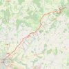 Trace GPS Bourges Sancerre, itinéraire, parcours