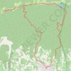Trace GPS Le Mourre Nègre depuis Cabrières d'Aigues, itinéraire, parcours