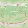 Trace GPS Crête de Sainte Victoire, itinéraire, parcours