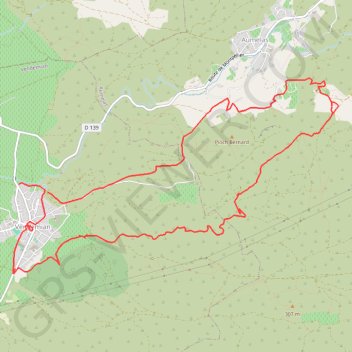 Trace GPS Vendémian - Château d'Aumelas, itinéraire, parcours