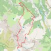 Trace GPS Lac du Vallon, itinéraire, parcours