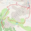 Trace GPS Lacs de la Munia, itinéraire, parcours