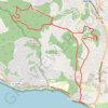 Trace GPS De Costebelle à l'Almanare, itinéraire, parcours