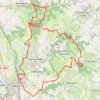 Trace GPS Veauche - Saint-Médard-en-Forez, itinéraire, parcours