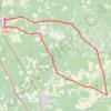 Trace GPS En Sologne de Chaon à La Ferté-Saint-Aubin, itinéraire, parcours