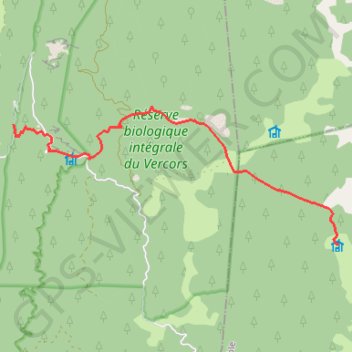 Trace GPS Jasse du Play, itinéraire, parcours