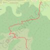 Trace GPS Pech de Bugarach par le col de Linas, itinéraire, parcours