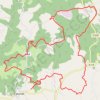 Trace GPS Dans les bois de Calvinet - La Roubine, itinéraire, parcours