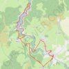 Trace GPS Ste-Croix-en-Jarez + Barrage de Couzon, itinéraire, parcours