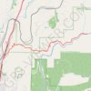 Trace GPS North Fork American River via Stevens Trail, itinéraire, parcours