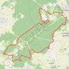 Trace GPS Bonneuil - Montamisé par la Moulière, itinéraire, parcours