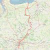 Trace GPS Mont Saint-Michel - Chartres-de-Bretagne, itinéraire, parcours