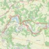 Trace GPS Nanteuil-Nogent-La Ferté sous Jouarre, itinéraire, parcours