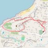 Trace GPS Petite boucle dans les rues de Locquémeau, itinéraire, parcours