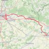 Trace GPS Straubing Regensburg, itinéraire, parcours