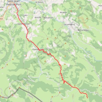 Trace GPS Traversée des Pyrénées - Étape 05, itinéraire, parcours