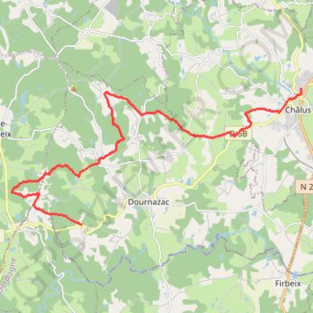 Trace GPS Montbrun, itinéraire, parcours