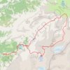 Trace GPS Col des Chamois, itinéraire, parcours