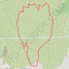 Trace GPS Caban galette des Rois, itinéraire, parcours