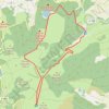 Trace GPS Le col de la Croix de Morand depuis Pessade, itinéraire, parcours