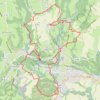 Trace GPS Cascade de Cerveyrieu et Gorges de Turignin en circuit, itinéraire, parcours