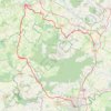Trace GPS Voie 2DB-T11 - Alencon - Ecouche - Sees, itinéraire, parcours