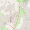 Trace GPS Lacs et refuge de Gialorgues, itinéraire, parcours