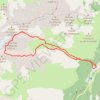 Trace GPS Le Charmet de l'aiguille depuis Les Roches, itinéraire, parcours