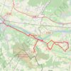 Trace GPS De Saumur gare à Fontevraud-l’Abbaye 60 km, itinéraire, parcours