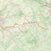 Trace GPS De Melun à Vaudémont dans les Vosges, itinéraire, parcours