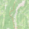 Trace GPS Itinéraire de Corrençon à Gresse-en-Vercors, itinéraire, parcours