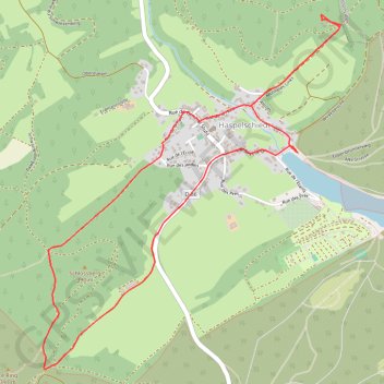 Trace GPS À la découverte des sites néolithiques autour de Haspelschiedt, itinéraire, parcours
