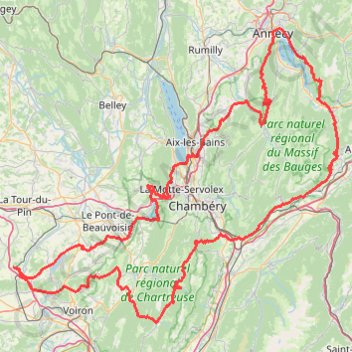 Trace GPS 2022 0813 Les 3 lacs-330kms-7h30, itinéraire, parcours