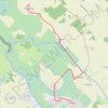 Trace GPS Les Grillons - Montsanson, itinéraire, parcours