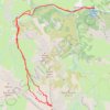 Trace GPS Monte Faraut, itinéraire, parcours