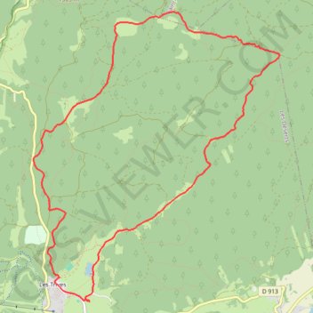 Trace GPS piste noire VTCTracé 31 oct. 2017 2:56:35 PM, itinéraire, parcours
