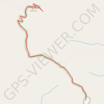 Trace GPS Hurricane Hill via Hurricane Ridge, itinéraire, parcours